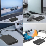Ultra Slim Portable External Hard Drive USB3.0 HDD Storage 1TB for Xbox One X/S, Xbox 360, PS4, PC