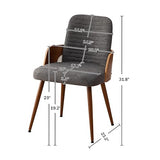 YOUUGIOR Dining Room Chairs,Mid Century Modern Kitchen Chairs