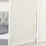 Divider, 8 Panel Folding Privacy Screen, 5.6' Tall Freestanding Wall Partition for Home Office