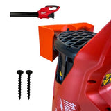 Milwaukee M18 Fuel Leaf Blower Wall Mount - Compatible with 2724-20 & 2724-21 - Leaf Blower Wall Mount Holder Bracket for Garage Storage (Red)