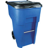Rubbermaid Commercial Products BRUTE Rollout Trash/Garbage Can/Bin with Wheels