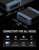 BOSGAME E5 11 Pro Mini PC, AMD Ryzen 5300U 4C/ 8T, Business Home Office PC