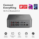 WiiM Ultra Hi-Res Music Streamer with Touchscreen & ESS DAC, Space Gray