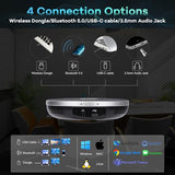 Zoom Conference Room Camera System Camera and Conference speaker with microphone Bundle for large Meeting Room