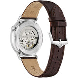 Bulova Men's Classic Aerojet 3-Hand Automatic Leather Strap Watch
