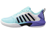 K-Swiss Women's Pickleball Supreme Shoe, Tanager Turquiose/Persian Jewel/Black, 5 M