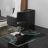 Thick Salon Mats for Hair Stylist Anti Fatigue, Barber Floor Mat with Square Base