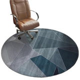 Office Chair Mat for Carpet Bedroom Round Floor Mat Dirt Resistant Carpet