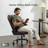 amseatec Office Chair, Executive PU Leather Chair, Ergonomic Computer Desk Chair