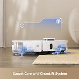 MOVA P50 Ultra Robot Vacuum Cleaner with Flexible Mop, 19,000 Pa Suction Power