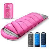 TANSTRIDER Cold Weather Sleeping Bags for Adults, 4 Season Winter Camping Sleeping Bag, Waterproof Backpacking Gear for Men Women, Extreme Cold Tent Hiking, with Compression Sack, 86.6x31.5, 5.3lb