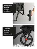 Foldable Grocery Shopping Cart with Wheels | Collapsible Personal Folding Cart for Groceries