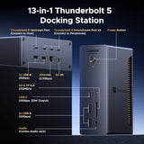 UGREEN Maxidok Thunderbolt 5 Docking Station, Triple 4K@60Hz, 4xTBT5 Port