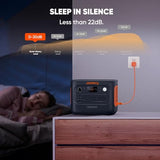 Jackery Explorer 1000 v2 Portable Power Station and Extension Cable,1070Wh LiFePO4 Battery,1500W AC/100W USB-C Output, 1 Hr Fast Charge, Solar Generator for Camping,Emergency (Solar Panel Optional)