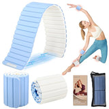 BECOJADDE Wrist Weights Ankle Weights for Women 1 Pair (1.1 lb Each) Silicone Magnetic Leg Arm Weighted Bracelet for Home Yoga Pilates, Blue Cream
