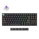 Wireless Mechanical Keyboard Hot Swappable Hall Effect Magnetic Switches 2.4 GHz/Bluetooth