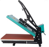 Montary 16x24 Commercial Grade Semi-Automatic 1800W High Pressure Multifunction Heat Press Machine: Boasting a Slide Out Lower Platen, Fast Heating & Infrared Positioning,Green