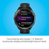 Garmin Forerunner® 965, Running Smartwatch, 47mm, Black/Powder Gray