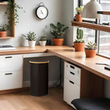 Eco-Friendly Kitchen Trash Cans | Integrated Reusable Garbage Bags for Garage