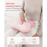 BOB AND BRAD Back Massager with Heat FSA Eligible, EZBack Corded Back Massager for Pain Relief Deep Tissue, Shiatsu Back Massage Pillow, Soothing Muscle Tension Upper & Lower Back Relief