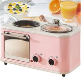 OREKPOT Breakfast Maker Machine - Nonstick Frying Pan with Timer, Large Capacity for Eggs, Sausages, Bacon, and Pancakes - Perfect Breakfast Station