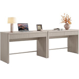 SICOTAS Office Computer Desk with 4 Drawers Modern Executive Writing Desk