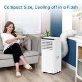 8,000 BTU Portable Air Conditioner, AC Unit Portable for Room up to 350 sq.ft, with Cools/Fan/Dehumidifier, Remote Control, 24H Timer, Bedroom Apartments Office