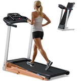 Cardirun Foldable Treadmill with Incline, 350 LBS Capacity, 3.0HP Quiet Running Treadmills for Home, Incline Treadmill with Pulse Sensor and Bluetooth Speaker