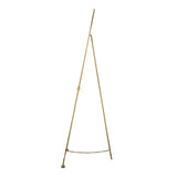 Small Floor Standing Easel Display Stand - 57" - Gold