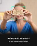 2 Webcam 4K Voice Control PTZ, AI Tracking Multi-Mode & Auto Focus, Web Camera with 1/1.5" Sensor, Gesture Control