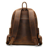 Handmade Casual Men's Backpack Retro Backpack College Travel Bag Large Bag