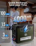 KEMIMOTO Portable Water Heater Thermostatic, Propane Water Heater with Pump, Max 100 Mins 3s Instant Hot 20,000 BTU, 4000mAh Rechargeable Battery, Suits for Outdoor Camping Cleaning
