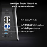 TP-Link Tri-Band BE18000 WiFi 7 Router, Archer BE770