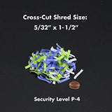 Heavy Duty Anti-Jam 18-Sheet Crosscut Shredder/60 Min Run Time