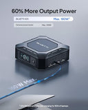 BLUETTI X20 288W Laptop Battery Power Bank – 153.6Wh (12000mAh) High Capacity Portable Charger, 160W DC Output, 100W USB-C Input/Output, Compatible with Apple, MSI, Lenovo, HP and More