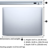 Dell 16 Plus Touchscreen Laptop, Intel Core 7 150U, 32GB DDR5, 1TB SSD