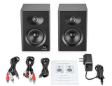 Computer Speakers, 60W Powered Bluetooth Desktop Speakers for PC, Stereo Sound with Bass