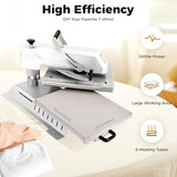 Heat Press Automatic Swing Away Sublimation Heat Transfer with with Intelligent Temperature Control System