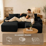 Boneless Couch, Modular Sectional Couches for Living Room