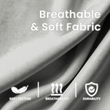 N-GEN GAMING Video Gaming Chair with Footrest Lumbar Support for Home Office High Back Recliner (Grey)