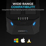 Bay External Hard Drive Docking Station for 2.5 or 3.5in HDD, SSD with Hard Drive Duplicator