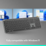 Signature Slim K950 Wireless Keyboard, Sleek Design, Switch Typing Between Devices, Quiet Typing, Bluetooth