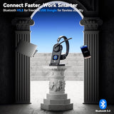 Dytole Wireless Headset with Mic for Work-Bluetooth 5.3 Headset with Microphone Noise Cancelling