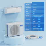 ROVSUN 9000 BTU Mini Split AC/Heating System with Inverter