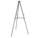 Lightweight Aluminum Telescoping Display Easel, 70 Inches, Black (4)