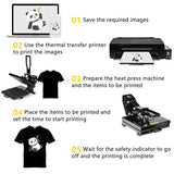 15" x 15", High Pressure for Digital Industrial-Quality Sublimation Printer for Heat Transfer Vinyl