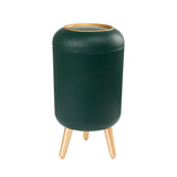 SEUOKMN Bathroom Waste Bins Press-Type Trash Can Household Dustbin Box Kitchen Garbage Paper Basket