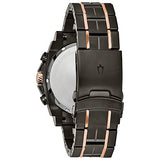 Bulova Men’s High Precisionist Quartz Icon Grey IP and Rose Gold Watch