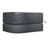 Wireless Ergonomic Keyboard - Split Keyboard, Wrist Rest, Natural Typing, Stain-Resistant Fabric