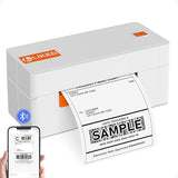 L LIKED Wireless Thermal Label Printer 4x6 – Bluetooth WiFi Shipping Label Printer for Small Business